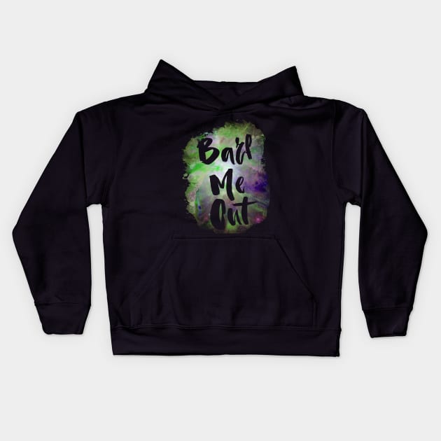 Barf Me Out Funny 80s Kids Hoodie by solsateez